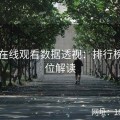 51网在线观看数据透视：排行榜全方位解读