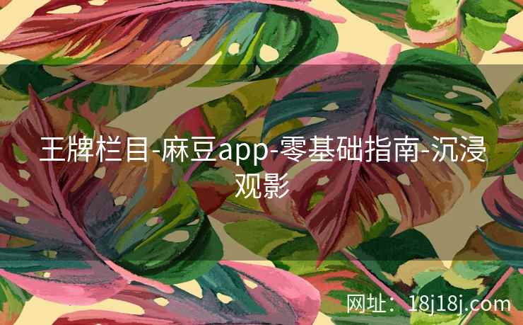 王牌栏目-麻豆app-零基础指南-沉浸观影