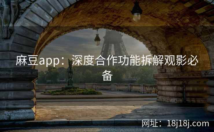 麻豆app:深度合作功能拆解观影必备 麻豆app:深度合作功能拆解观影必备